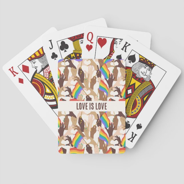 Jeu De Cartes Baraja Póker PRIDE (dos)