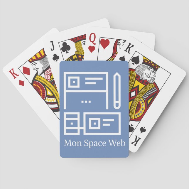 Jeu De Cartes Baralho Mon Space Web (dos)