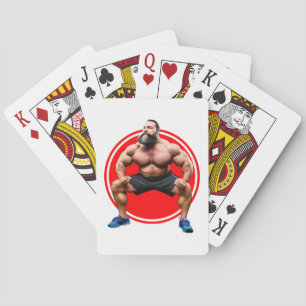 Jeu De Cartes Barbu Musclé