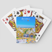 Barcelone, Espagne - Parc Guell Mosaïque Gaudi