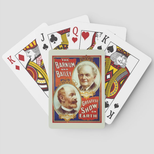 Jeu De Cartes Barnum & Bailey Circus Card Deck (dos)