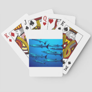 Jeu De Cartes barracuda plongée mer profonde océan eau tropicale