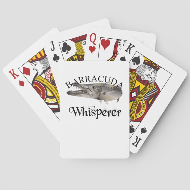 Jeu De Cartes Barracuda Whisperer de couleur claire (dos)