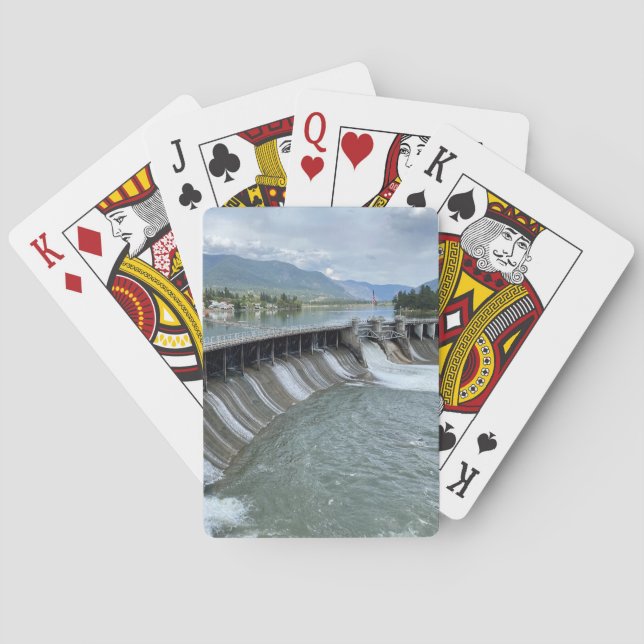 Jeu De Cartes Barrage de Thompson Falls (dos)