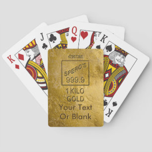 Jeu De Cartes Barre d'or