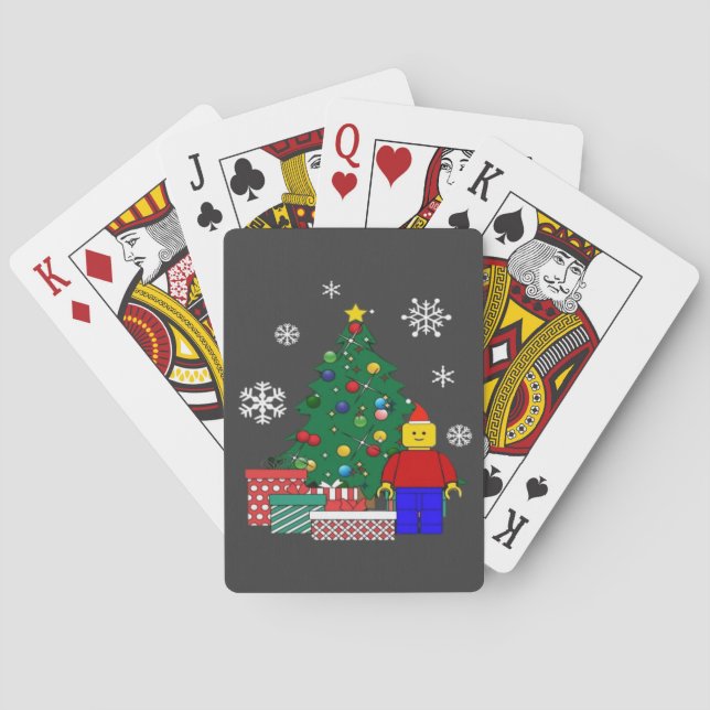 Jeu De Cartes Baseball de l'arbre de Noël (dos)