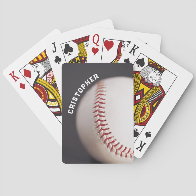 Jeu De Cartes Baseball personnalisé (dos)