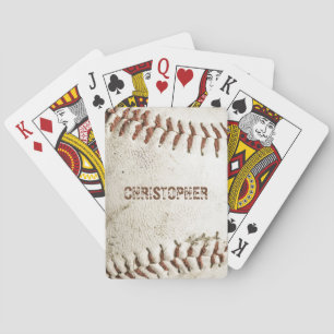 Jeu De Cartes Baseball vintage Personnalisé