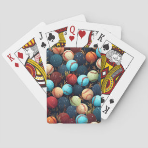 Jeu De Cartes Baseballs multicolores