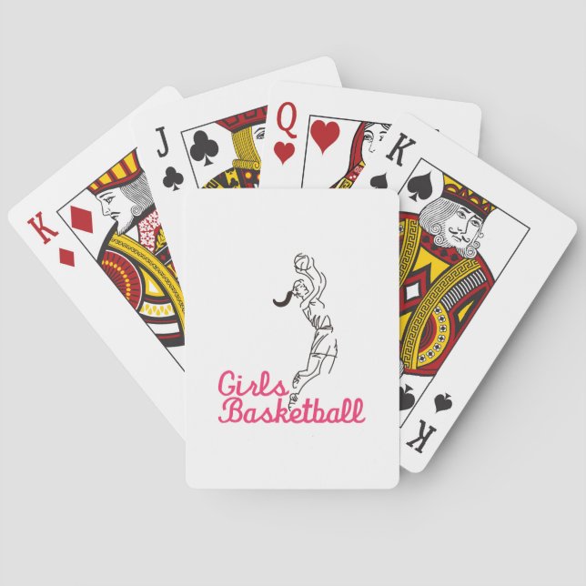 Jeu De Cartes Basket-ball de Girls (dos)