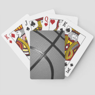 Jeu De Cartes Basket-ball noir et blanc