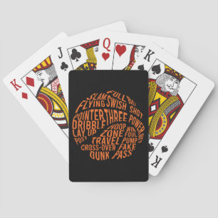 Jeu De Cartes Basketball Motivation Mot Cloud Art