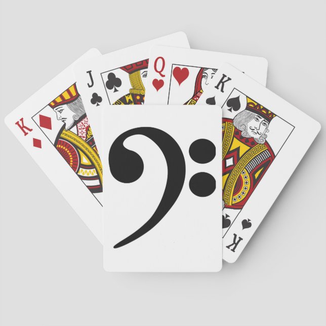 Jeu De Cartes Bass Clef (dos)