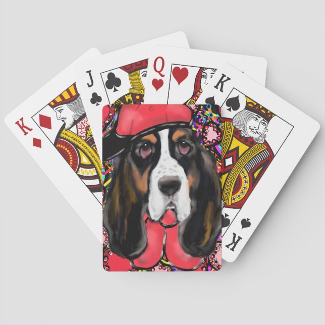 Jeu De Cartes Basset Hound (dos)