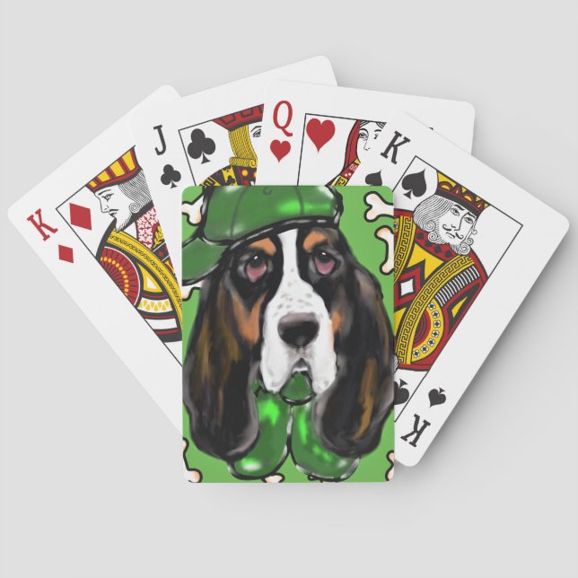 Jeu De Cartes Basset Hound (dos)