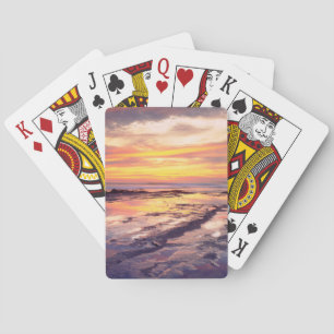 Jeu De Cartes bassins de marée de Sunset Cliffs