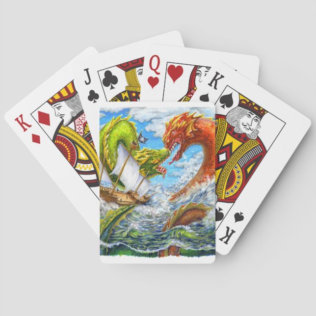 Jeu De Cartes Bataille maritime (dos)