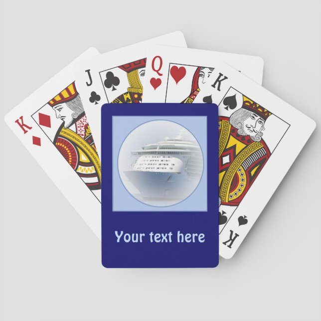 Jeu De Cartes Bateau de croisière Cameo (dos)