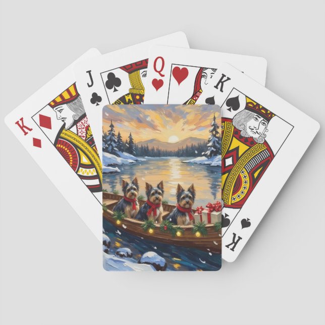 Jeu De Cartes Bateau de Noël Havanais Fêtes (dos)