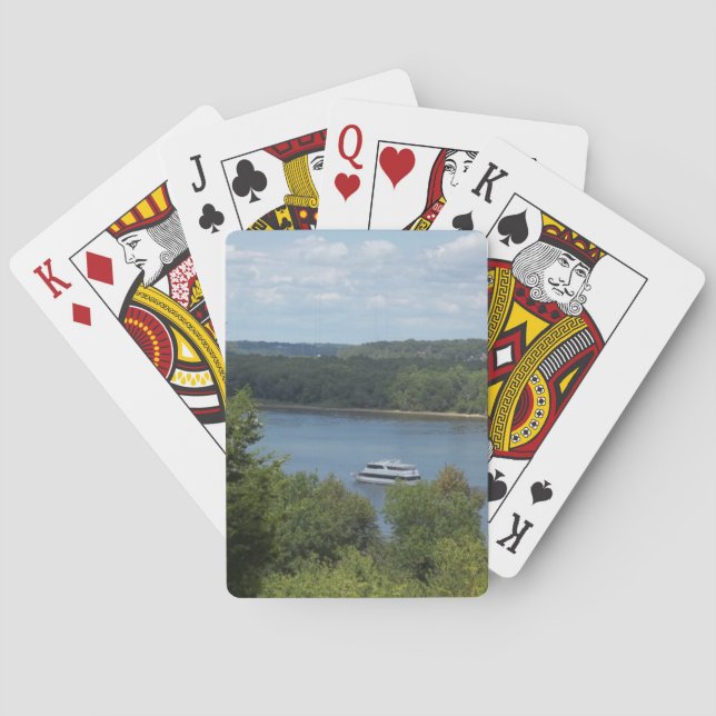 Jeu De Cartes Bateau du Mississippi (dos)