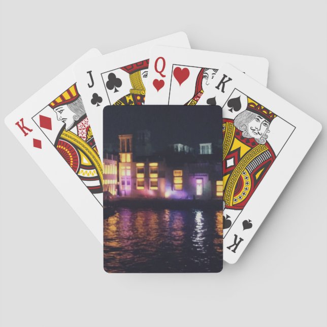 Jeu De Cartes Bateau et lumières (dos)