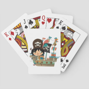 Jeu De Cartes Bateau pirate et pirate
