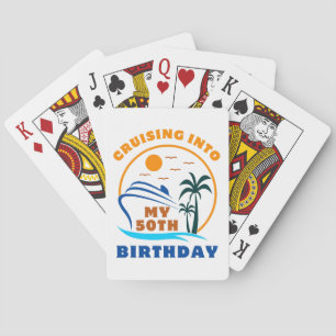 Jeu De Cartes Bateau pour mes 50 ans de croisière
