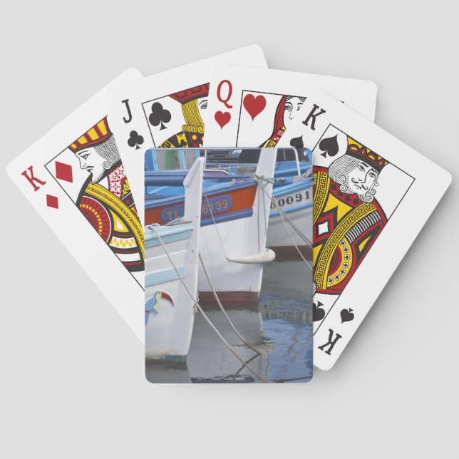 Jeu De Cartes Bateaux de pêche typiques de Provence peints en 2 (dos)