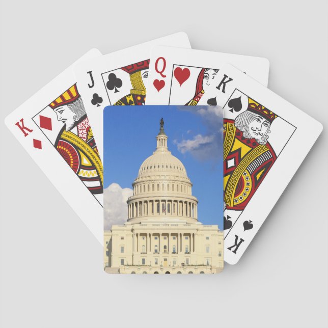 Jeu De Cartes Bâtiment de capitol des USA, Washington DC, (dos)