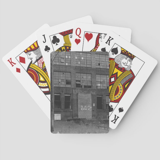 Jeu De Cartes Bâtiment industriel abandonné (dos)