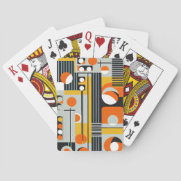 Jeu De Cartes Bauhaus Conception géométrique 01 Parfait Pour