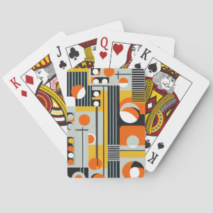Jeu De Cartes Bauhaus Conception géométrique 01 Parfait Pour