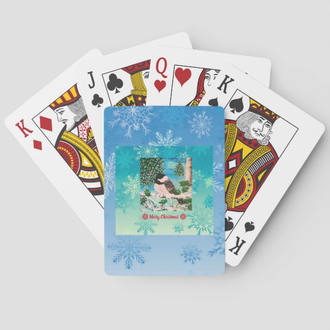 Jeu De Cartes Bavardage de Noël (dos)
