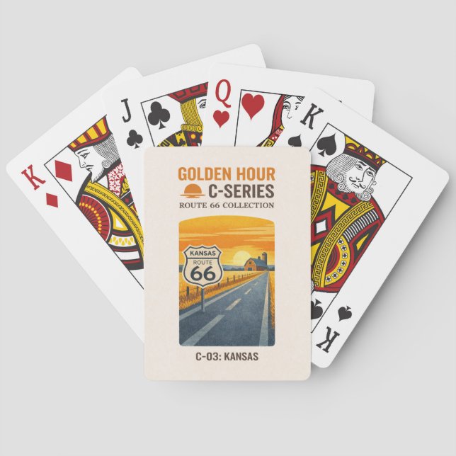 Jeu De Cartes Baxter Springs Centennial Prairie passerelle du co (dos)