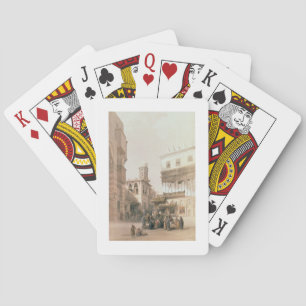 Jeu De Cartes Bazar des Coppersmiths, Le Caire, de "Egypt and