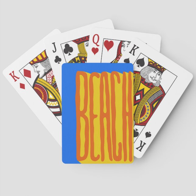 Jeu De Cartes Beach (dos)
