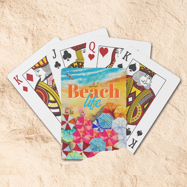 Jeu De Cartes Beach Life (Beach Life Playing Cards)