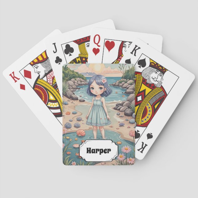 Jeu De Cartes Beachcomber's Bliss Personnalisé (dos)