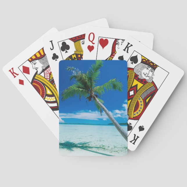 Jeu De Cartes Beaches tropicales | Motu Tofari Beach, Bora Bora (dos)