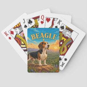 Jeu De Cartes Beagle, mosaïque géométrique