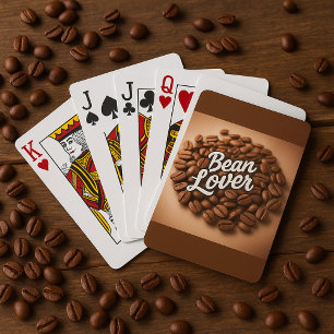 Jeu De Cartes Bean Lover Fèves de café esthétique
