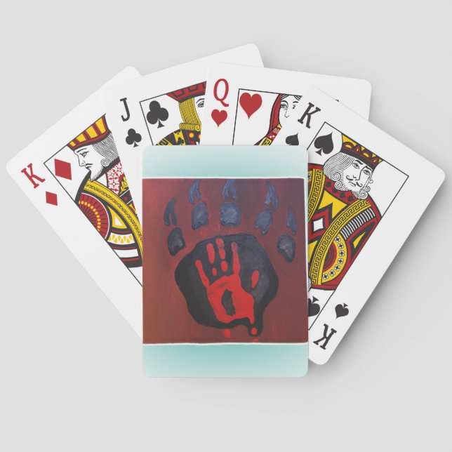 Jeu De Cartes Bearpaw MMIW (dos)