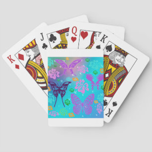 Jeu De Cartes Beau Aloha mariage hawaïen de fleur de papillon