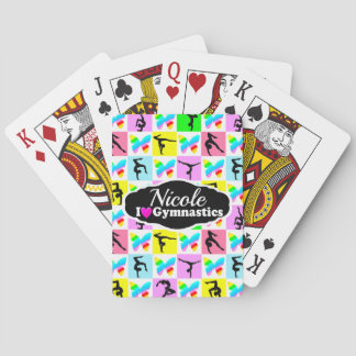 JEU DE CARTES BEAU GYMNASTIQUE BUTTERFLY DESIGN