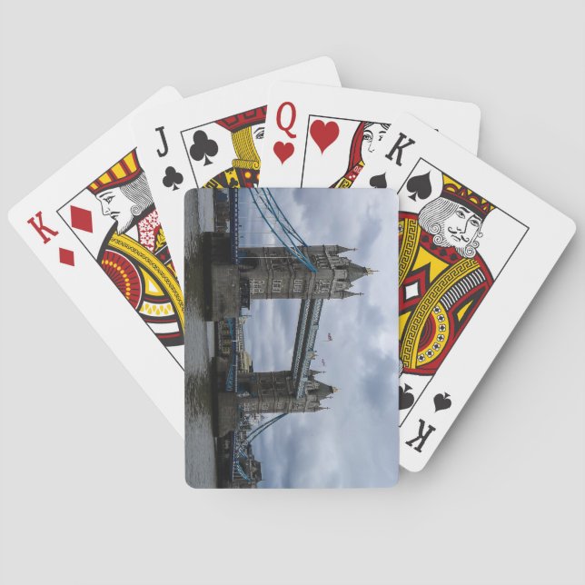 Jeu De Cartes Beau London Bridge, Angleterre (dos)