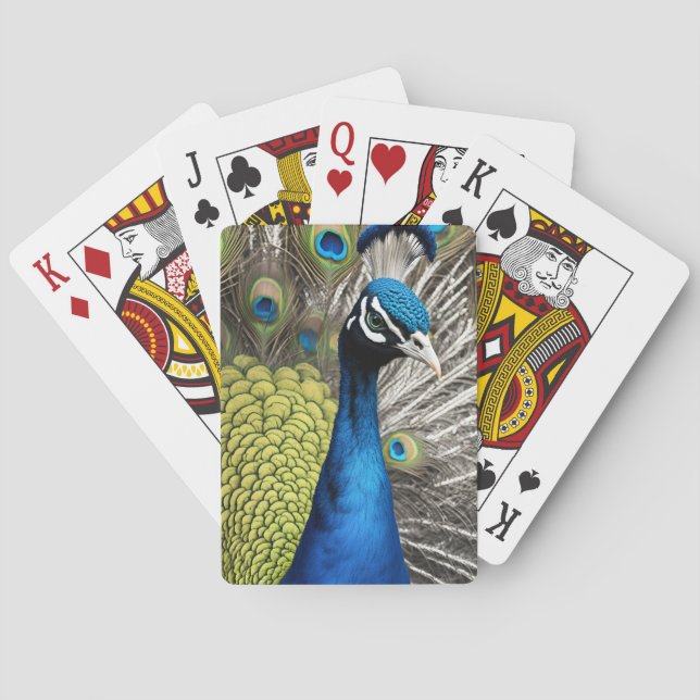 Jeu De Cartes Beau Peacock (dos)