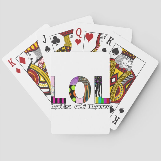 Jeu De Cartes Beaucoup d'amour (dos)