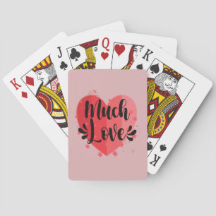 Jeu De Cartes Beaucoup d'amour, grand coeur