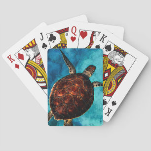 Jeu De Cartes Beauté de la tortue de mer