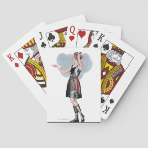 Jeu De Cartes Beauté de mode sous la pluie par C Coles Phillips